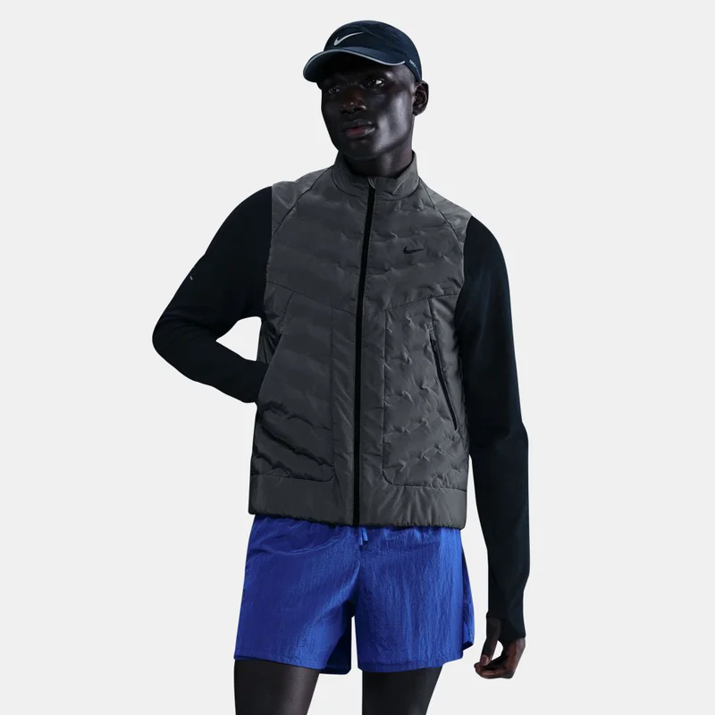 نايكي سترة جري رجالية ثيرما فيت ادفانسد عاكسة